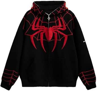Spider-Man Hoodies | Oversized Fit | Matching Zip-Up Design