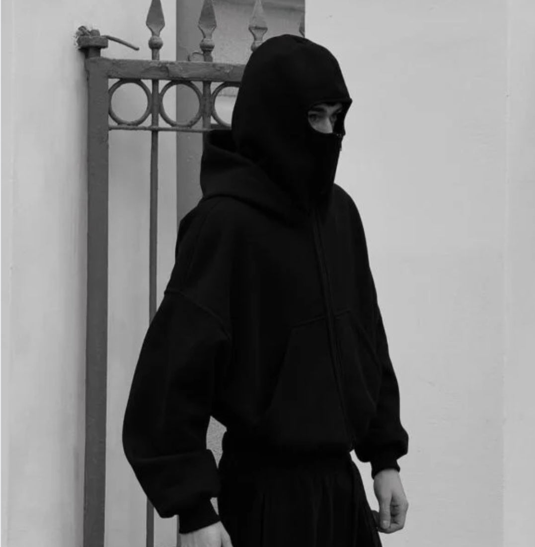Exowear-inza mask hoodie strength fit unique