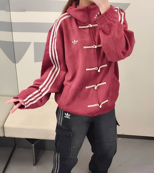 CNY Suede Track Jacket – Premium Festive Streetwear