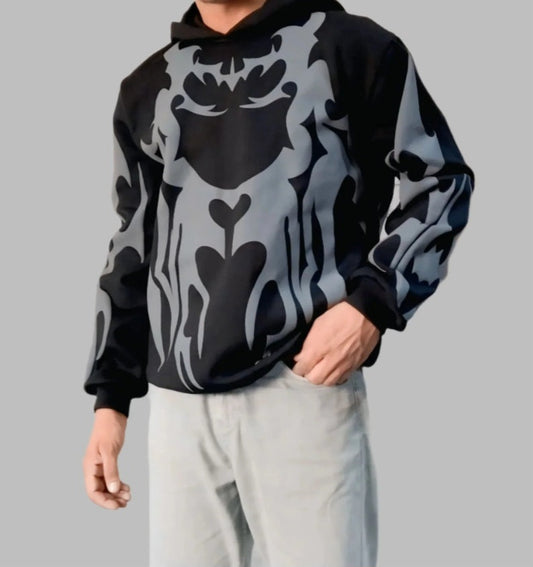 Tribal Shadow Delta Hoodie Exowear with Puff