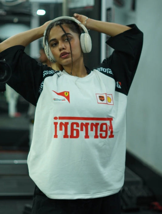 Ferrari F1 Vintage Racing T‑Shirt – Premium Turbo Heritage