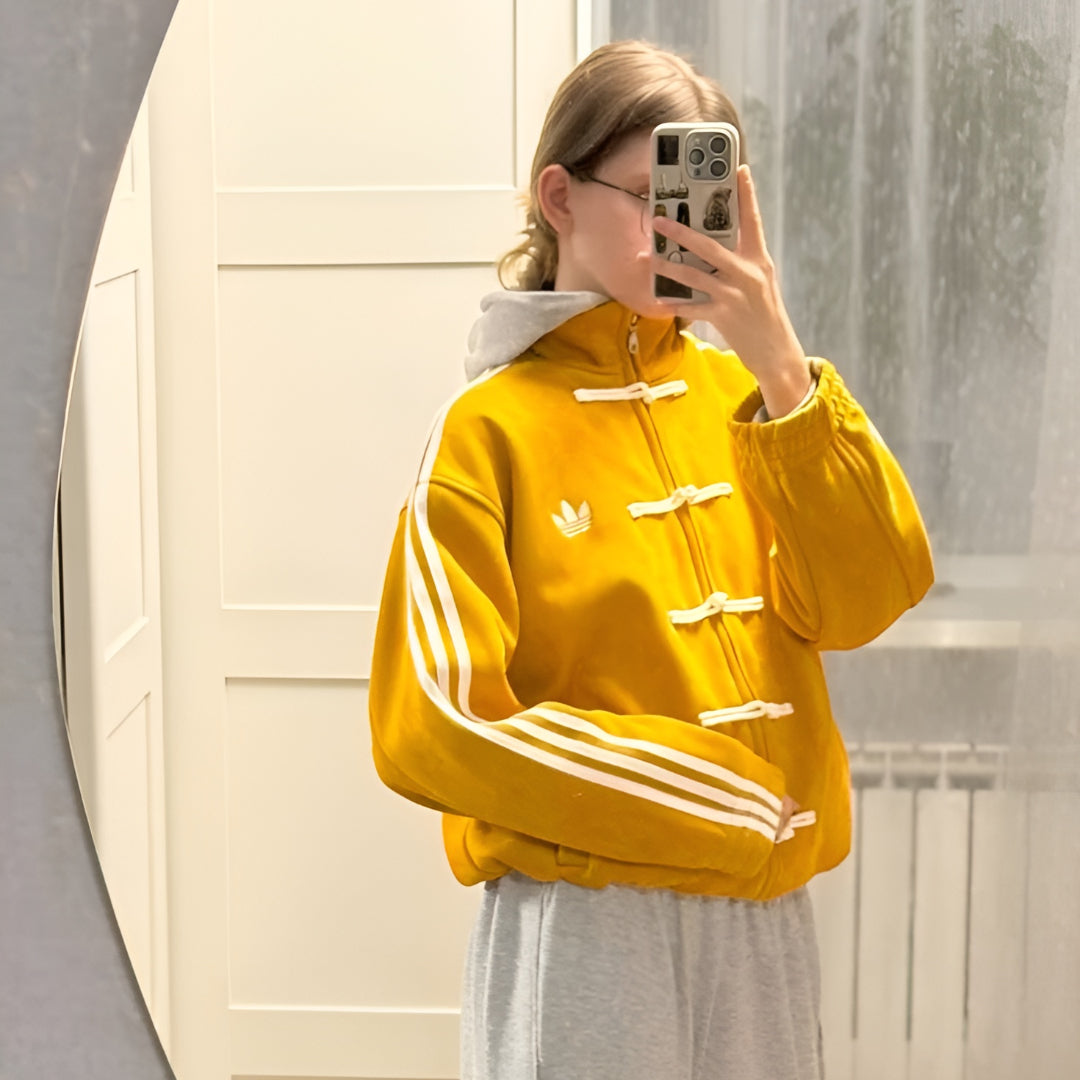 CNY Yellow Jacket for Chinese New Year – Lucky Lunar Festival Outerwear