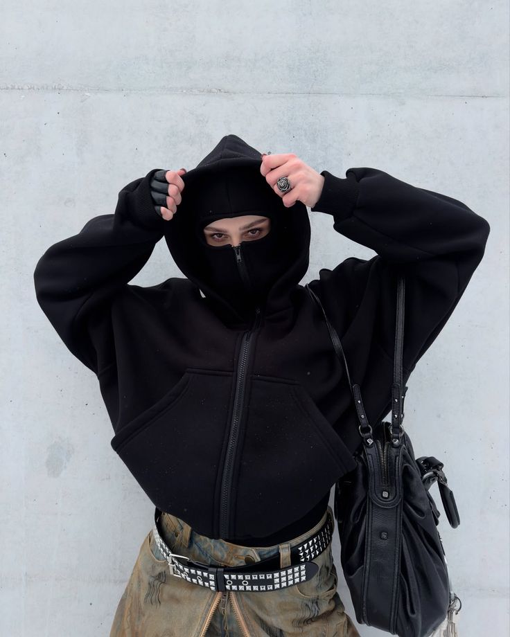 Black Lava Hoodie winter-Exowear