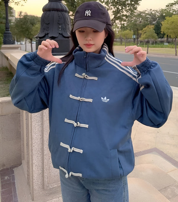 CNY Suede Track Jacket – Lunar New Year Streetwear Essential