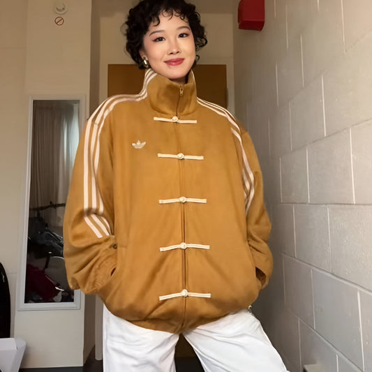 CNY Yellow Jacket for Chinese New Year – Lucky Lunar Festival Outerwear