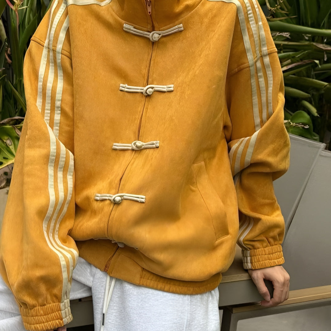 CNY Yellow Jacket for Chinese New Year – Lucky Lunar Festival Outerwear