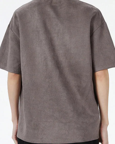 Dream Boldly Oversized Graphic T-Shirt – Vintage Wash Brown Streetwear Tee